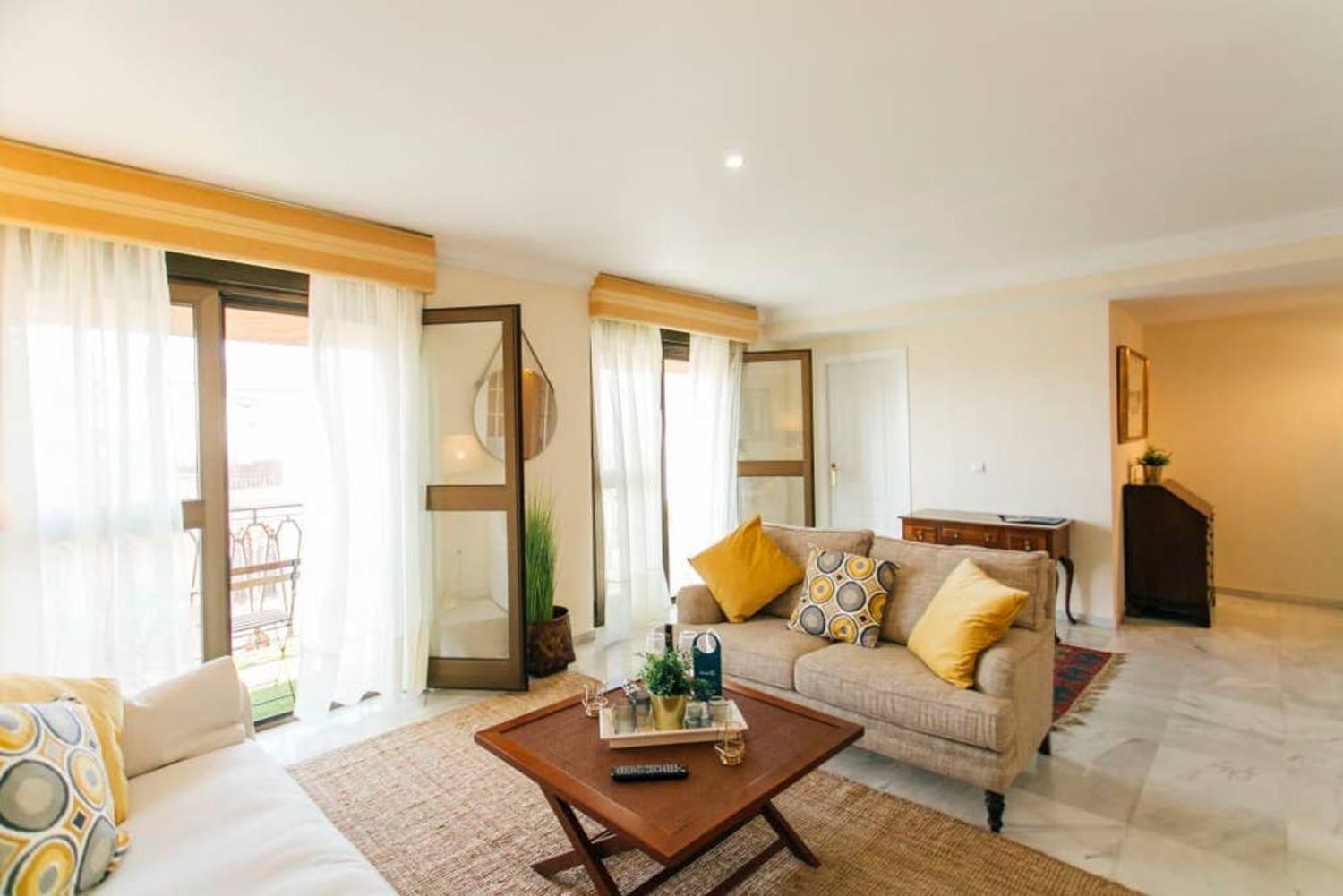 Ferienwohnung Wide And Bright- 3Bd 2Bth- Arenal Sevilla Exterior foto