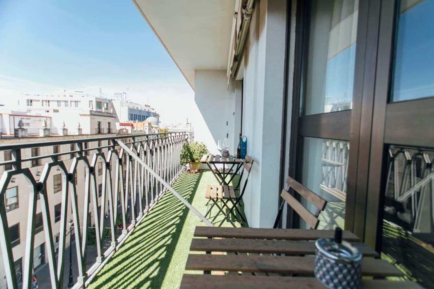 Ferienwohnung Wide And Bright- 3Bd 2Bth- Arenal Sevilla Exterior foto